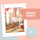 Boho Celebration Premium Printable Sticker Kit