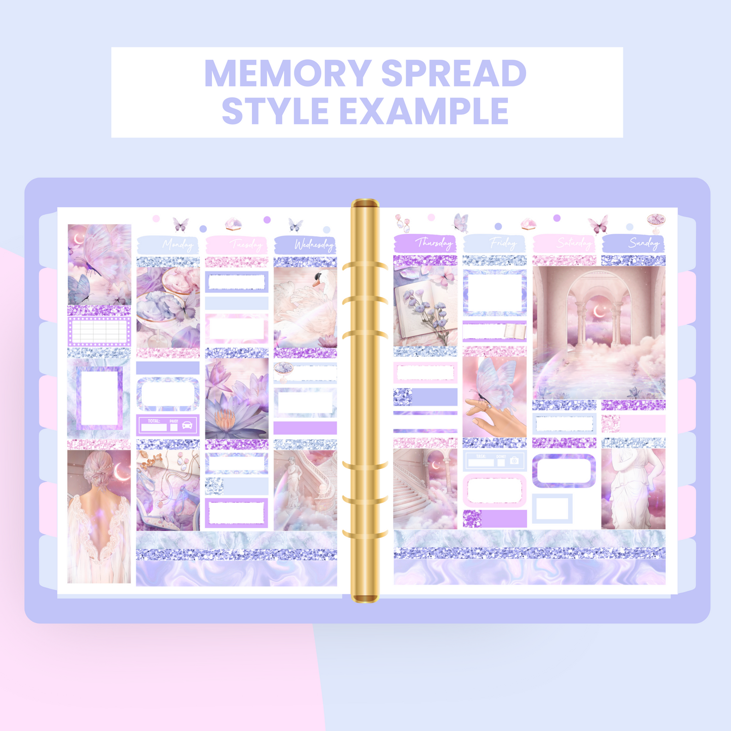 Aura Premium Printable Sticker Kit