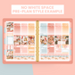 Boho Celebration Premium Printable Sticker Kit