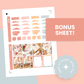 Boho Celebration Premium Printable Sticker Kit